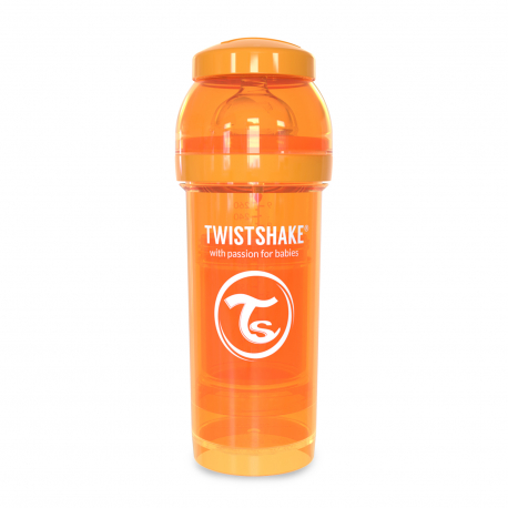 Twistshake anti-colic flaica Pastel Orange 260ml