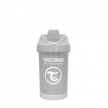 Twistshake dečija flaica Pastel Grey 300ml 8m+