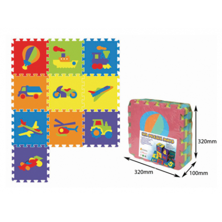 Podne puzzle Vozila 10 kom
