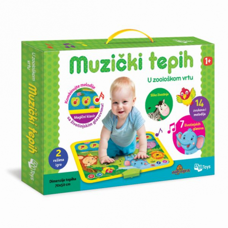 Dečiji muzički tepih-U zoo vrtu