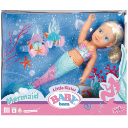 Baby Born lutka Little Sister Mermaid