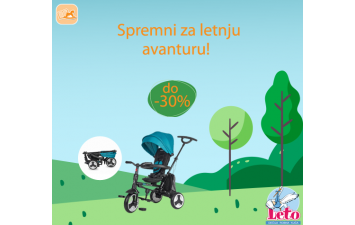 Pogledajte akcije ....na tricikle do -30%