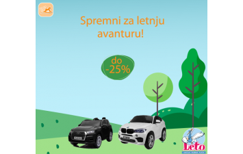 Pogledajte akcije ...za automobile na akumulator  do -20%